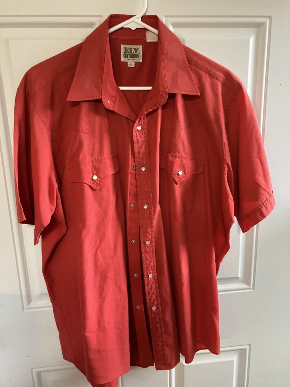 Men's Ely Cattleman Western Cut Dress Shirt